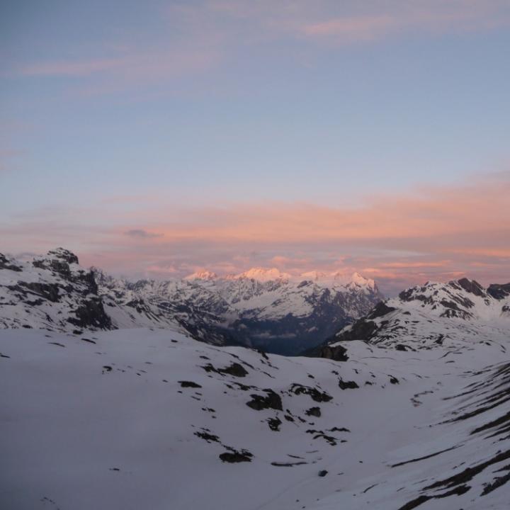 Morgenstimmung Richtung Berner Alpen